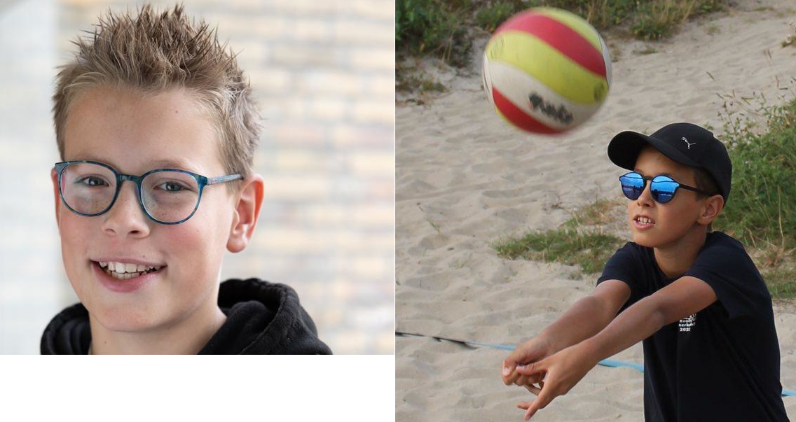 Pupillen van de week Kick en Pelle (bij Heren 1)