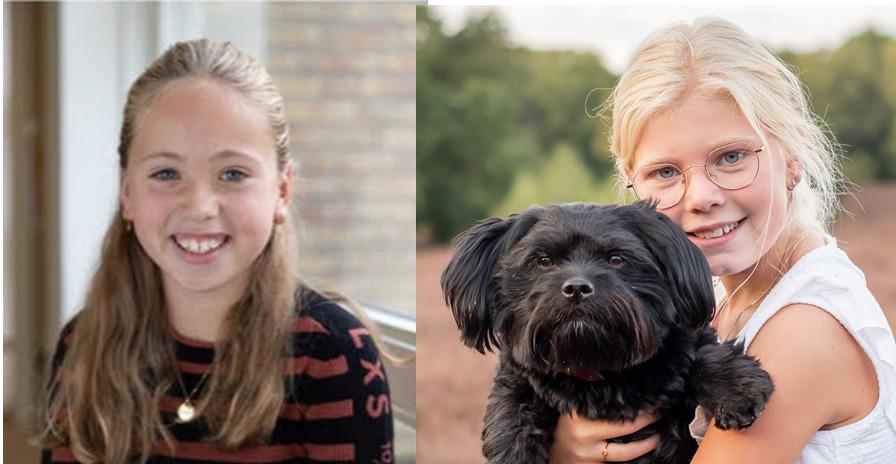 Pupillen van de week Cathelijne en Tess
