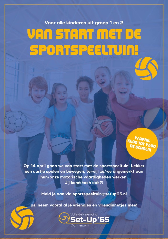 Sportspeeltuin van start