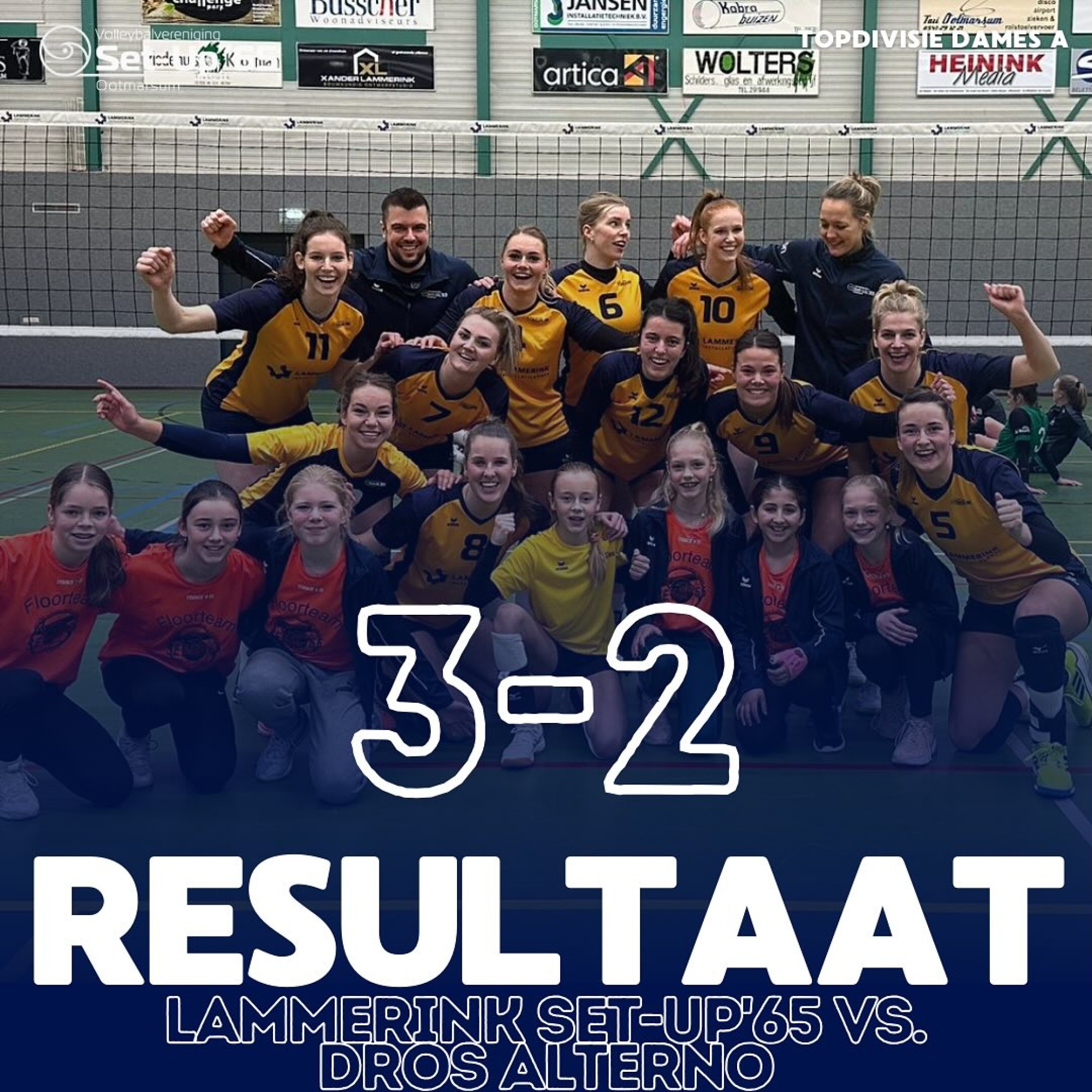 Verslag: Dames 1 - Alterno