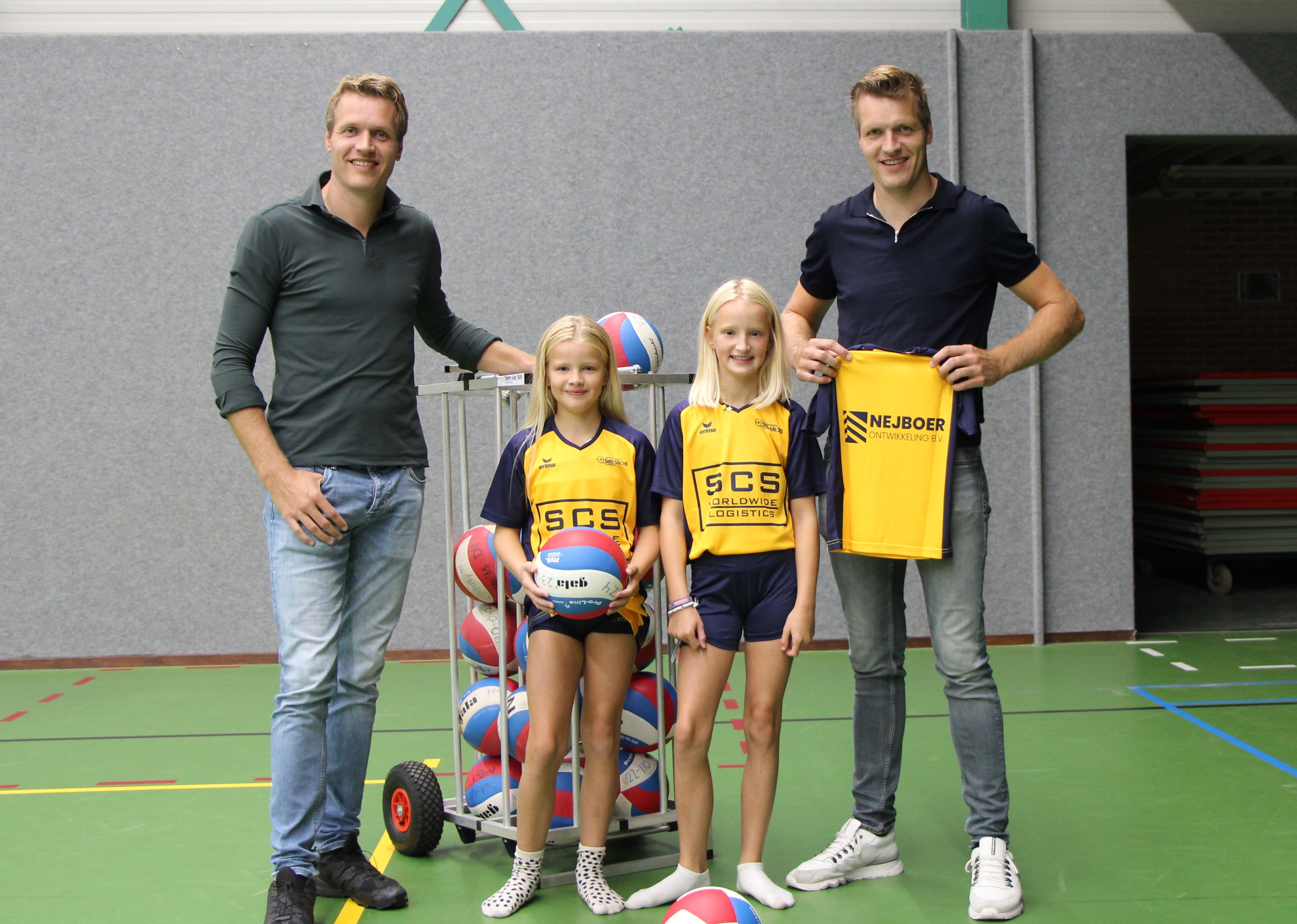 Nieuwe sponsor Set-Up'65 Volley Stars!