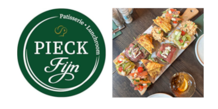 Dames 4 op bezoek bij sponsor