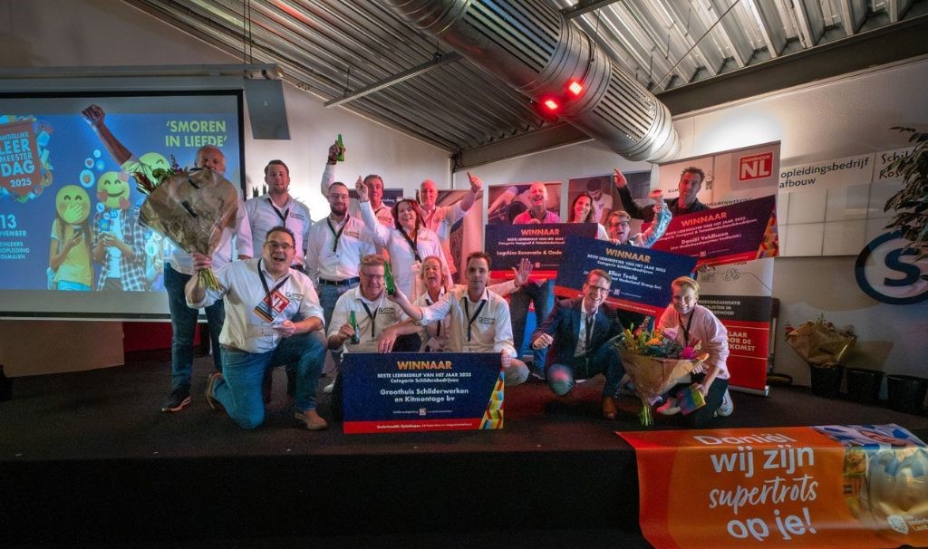 Beste Leerbedrijf 2025 – Groothuis Schilderwerken en Kitmontage BV