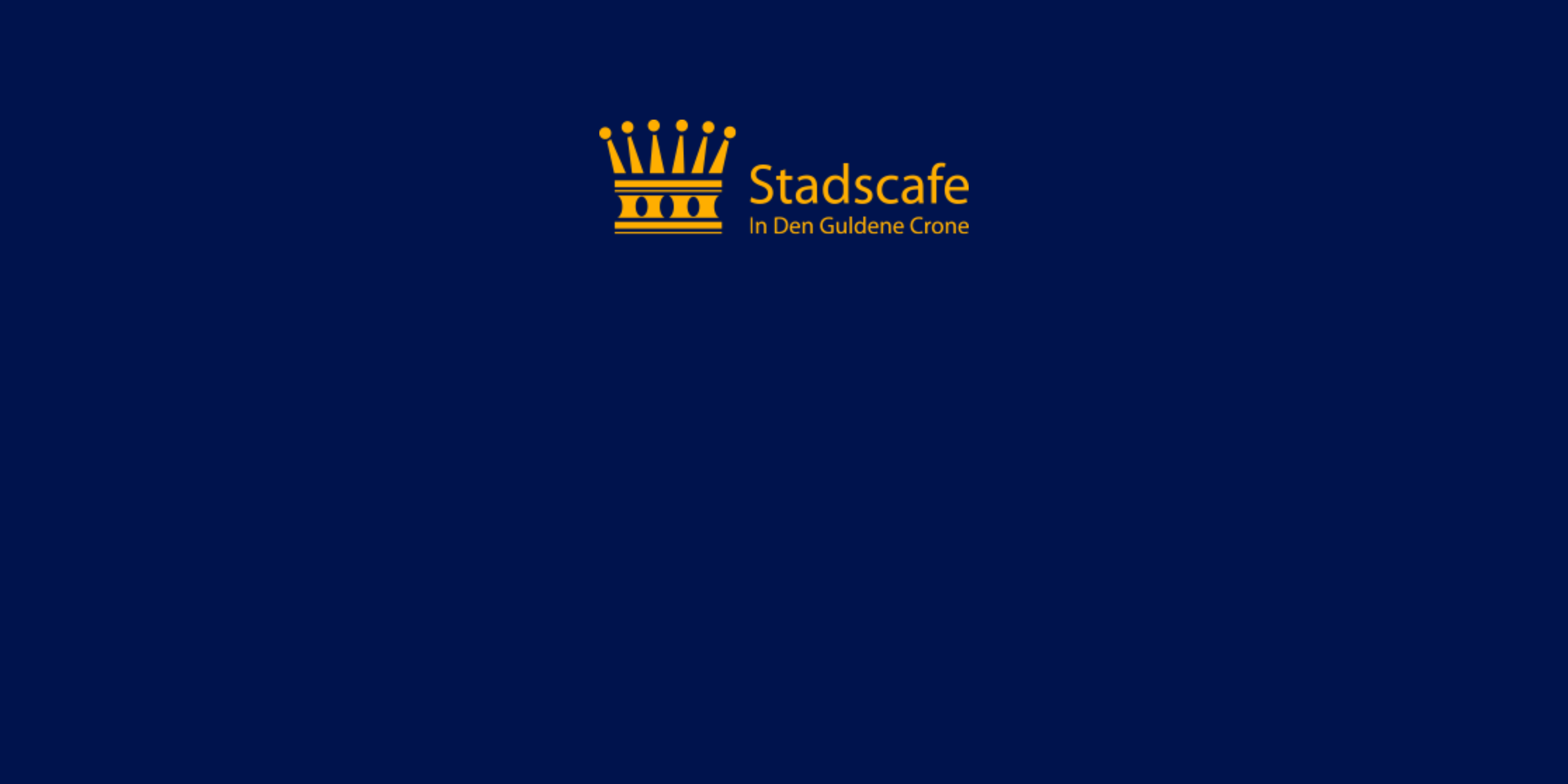 Sponsor in the picture: Stadscafe In Den Guldene Crone