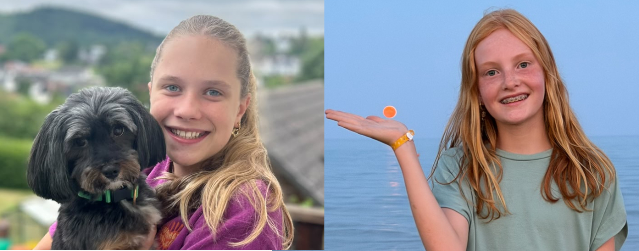 Pupillen van de week Laure en Noa